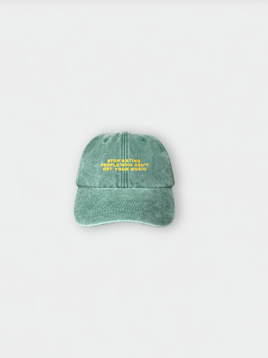 Stop dating people who don't get your music | Vintage Cotton Hat