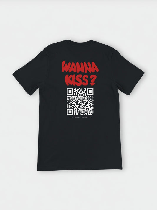 Wanna Kiss? (Custom Snapchat) | T-Shirt